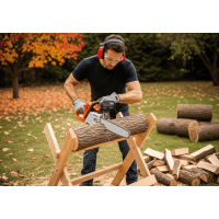 Як правильно пиляти дрова електропилкою: повний посібник для безпечної та ефективної роботи