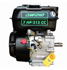 Бензиновый двигатель Grunwelt GW210-S (CL) центробежное сцепление