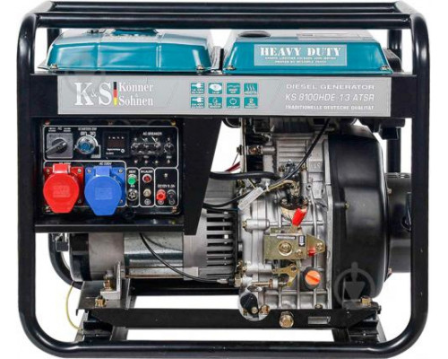 Дизельный генератор Konner&Sohnen KS 8100HDE-1/3 atsR EURO V