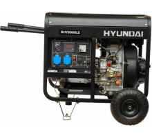 Дизельный генератор Hyundai DHY 8000LE +колеса