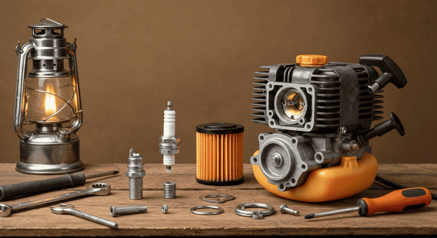 Основные причины, почему мотокоса не заводится