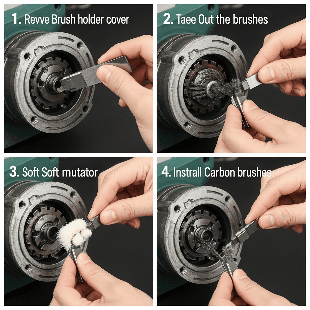 Пошаговая инструкция: как поменять щётки на электропиле