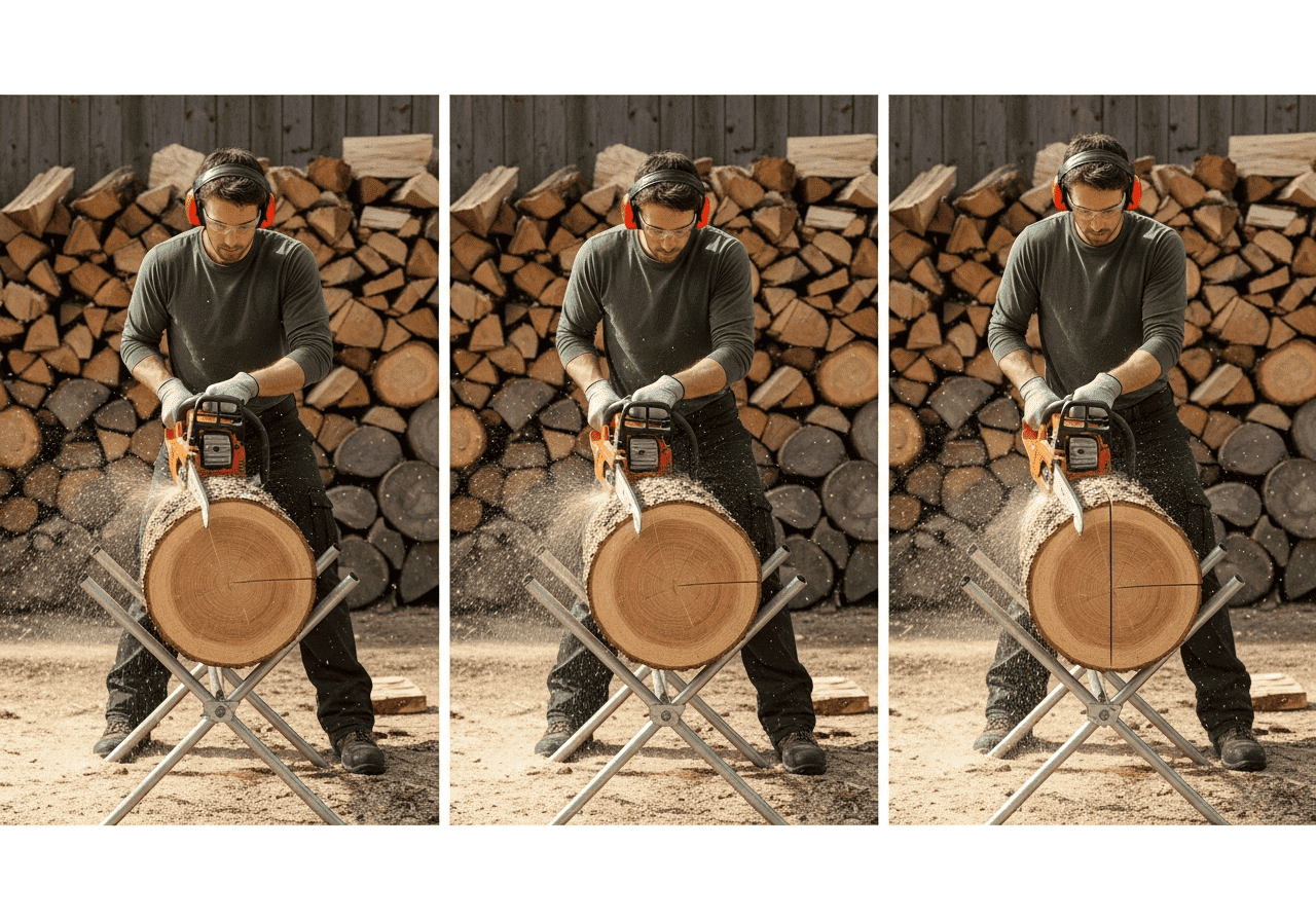 Техніка пиляння: як правильно розпилювати дрова для максимальної ефективності