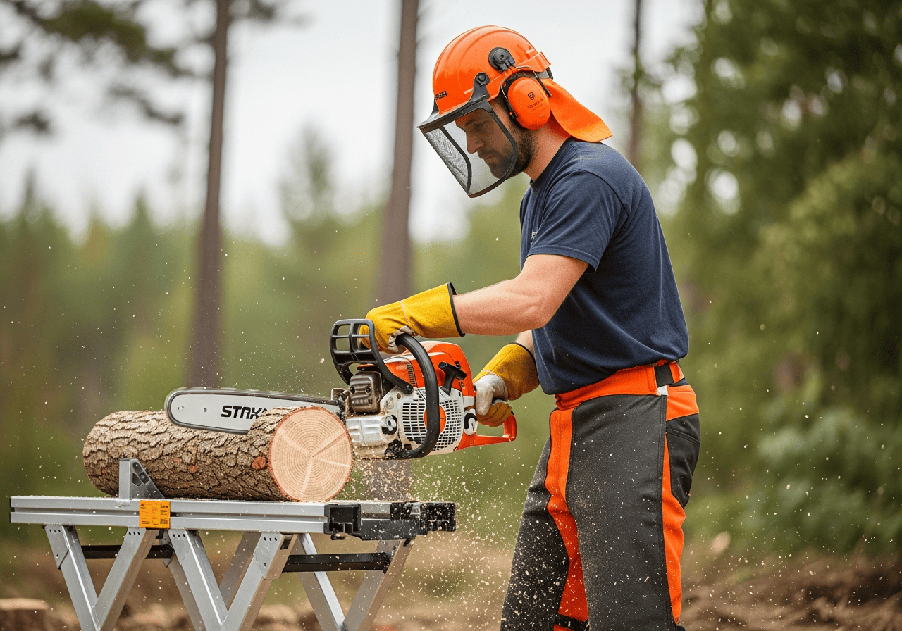 Безпека під час роботи з бензопилою: основні правила