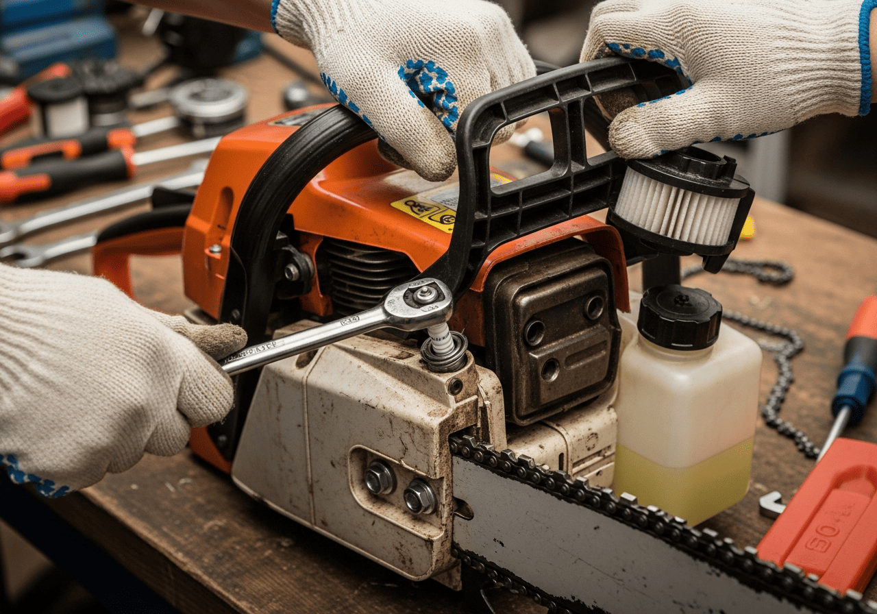  Що робити, якщо бензопила не заводиться: діагностика несправностей